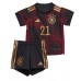 Germania Ilkay Gundogan #21 Seconda Maglia Bambino Mondiali 2022 Manica Corta (+ Pantaloni corti)